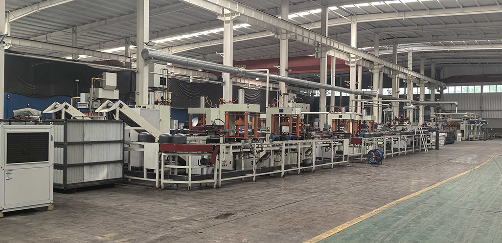 Nouveau projet de ligne de production automatisée avec une production annuelle de 1,68 million de bouteilles de GPL