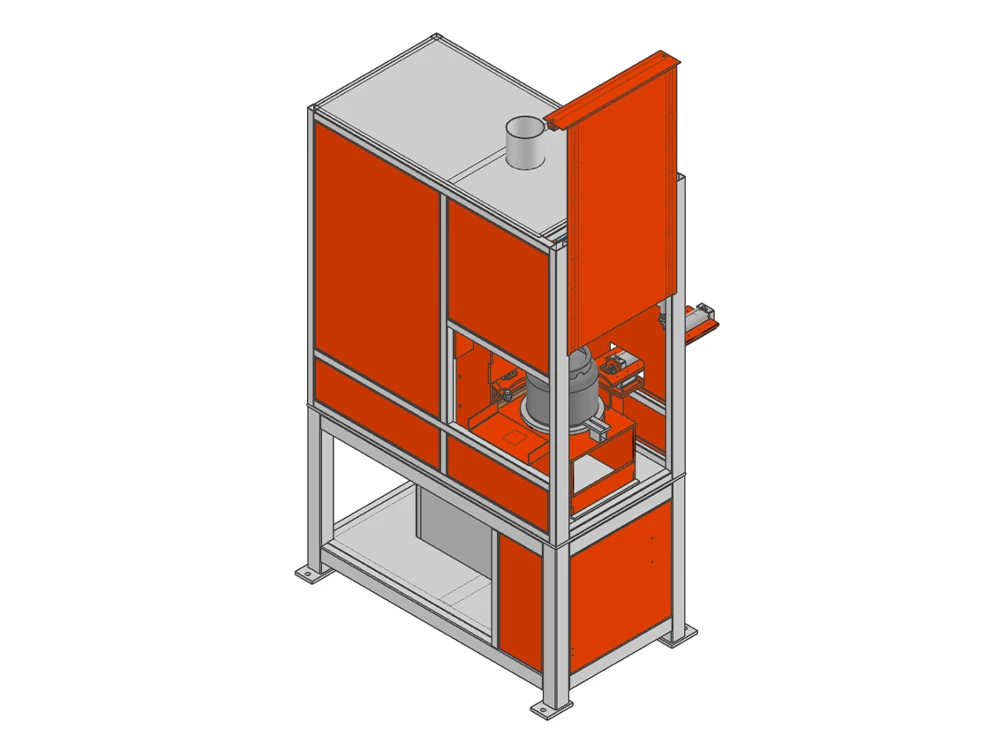 Machine de soudage d'anneaux de pied semi-automatique pour la fabrication de bouteilles de GPL