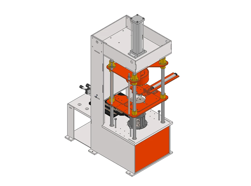 Machine de coupe de bords pour la fabrication de bouteilles de GPL