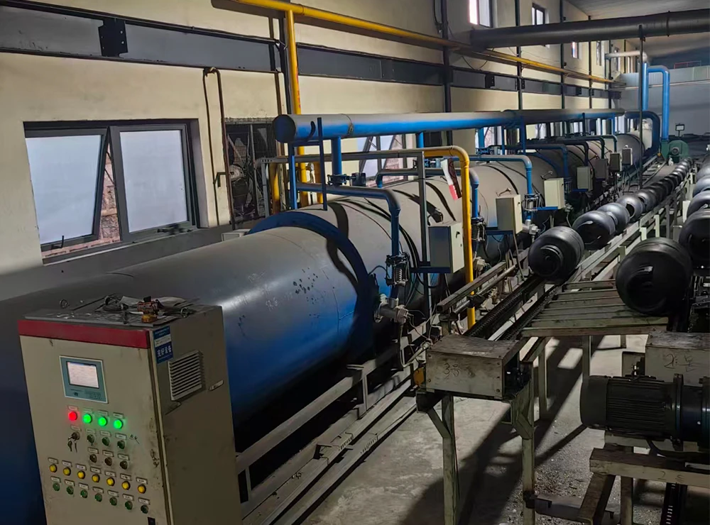 Four de recuit pour cha&icirc;ne de production de bouteilles de GPL