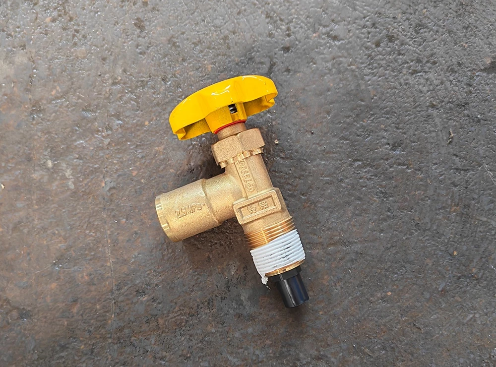 Soupape de s&eacute;curit&eacute; pour bouteille de gaz GPL